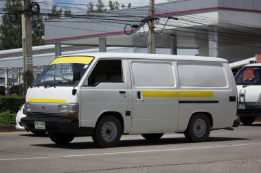 Özel Toyota Hiace eski Van araba.