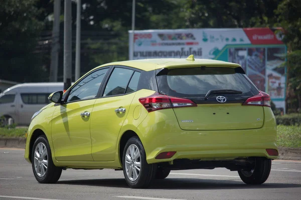 Novo carro privado Toyota Yaris Hatchback Eco Car — Fotografia de Stock