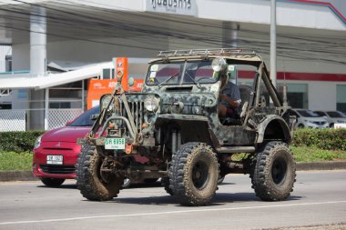   Eski Jeep özel araba