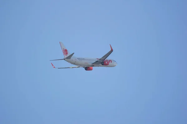 HS-Luv Boeing 737-800 тайський lionair авіакомпанії. — стокове фото