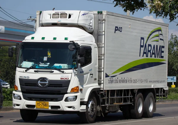 Container caminhão da Parame Logística Transporte empresa — Fotografia de Stock