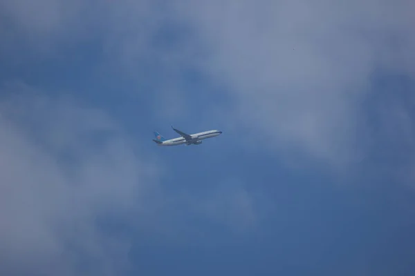 B-6067 Boeing 737-800 w południowej linii lotniczych China. — Zdjęcie stockowe