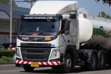 Hod tarım Cooperati yağ tankı ile Volvo römork kamyon