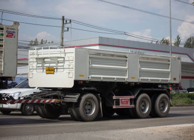 Özel Isuzu damperli kamyon. 