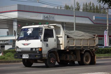 Özel Hino damperli kamyon. 