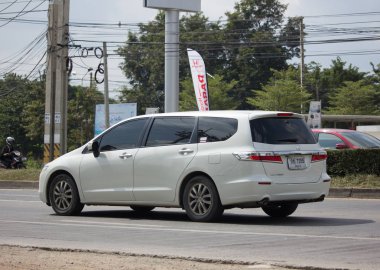 Özel eski Honda Odyssey van. 