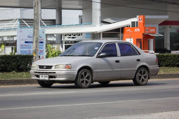 Soukromé staré auto, Toyota Corolla — Stock fotografie