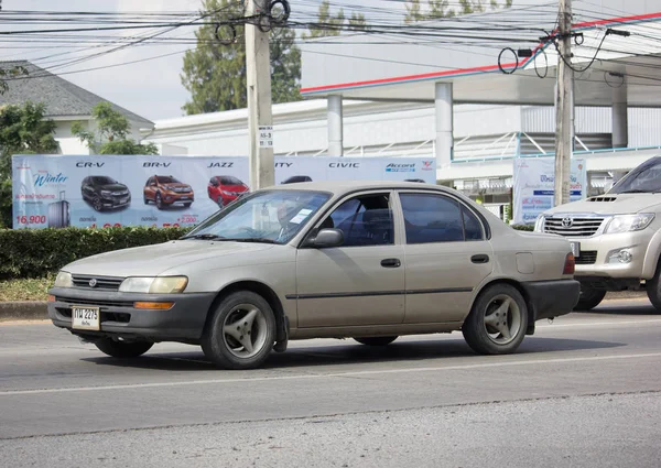 Приватне старий автомобіль, Toyota Corolla — стокове фото