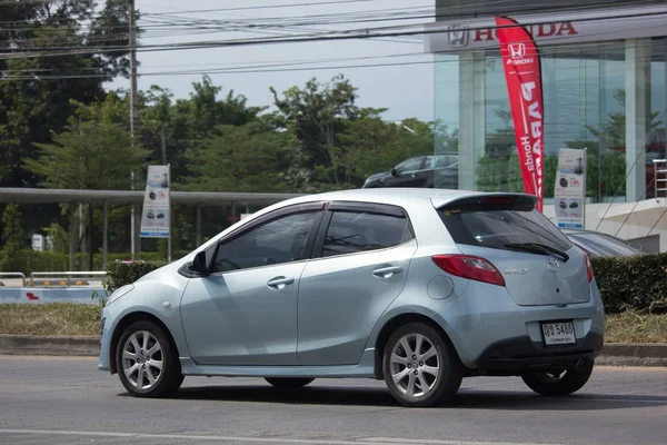 Coche ecológico privado Mazda 2 — Foto de Stock