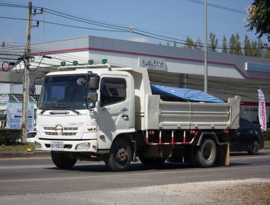 Hino damperli kamyon özel 6 tekerlek. 
