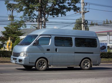 Özel eski Nissan Urvan Van araba 