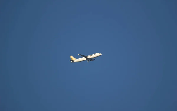 Airbus A320-200 fra Tiger Air . - Stock-foto