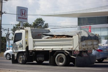 Özel Hino damperli kamyon. 