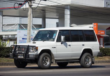 Özel Mitsubishi Pajero Suv araba.