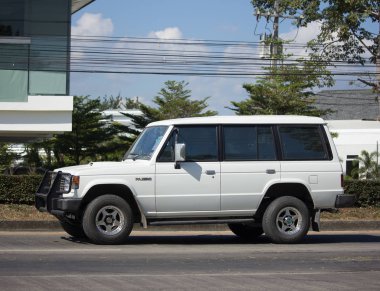 Özel Mitsubishi Pajero Suv araba.