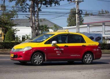 taksi metre chiangmai, Nissan Tiida