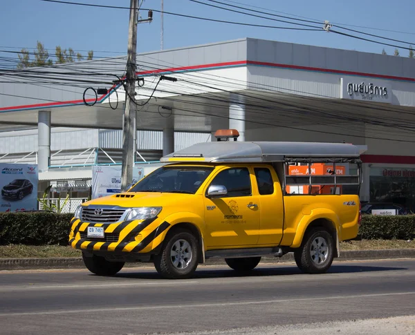 Camioneta del Departamento de Carreteras — Foto de Stock