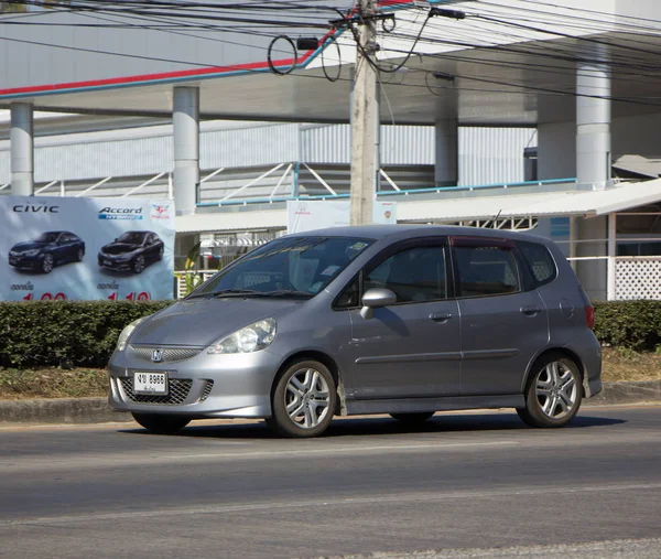 Soukromé město auto Honda Jazz Hatchback. — Stock fotografie