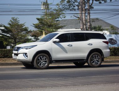Özel Toyota Fortuner Suv otomobil.
