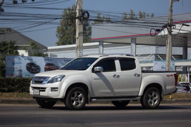 Özel Isuzu Dmax kamyonet. 