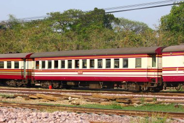 Yolcu araba için tren sayı.52