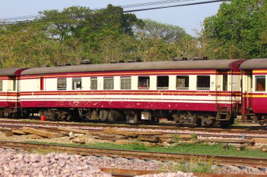 Yolcu araba için tren sayı.52