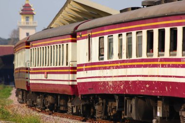 Yolcu araba için tren sayı.52