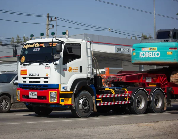 Trailer Dump Truck of Payawan Transport Company. — Stock Photo, Image