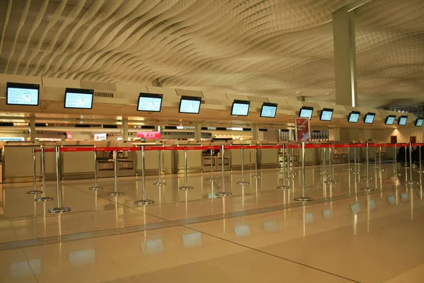 Terminal de Hongkong Chek lap jalá aeropuerto — Foto de Stock