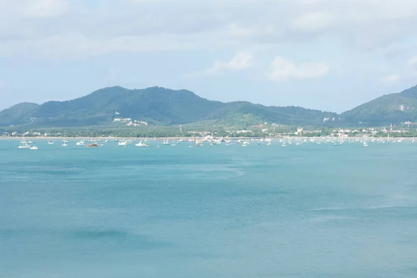 Madár-eye View Phuket Bay — Stock Fotó