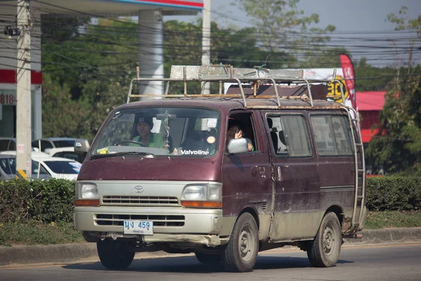 Privado Toyota Hiace viejo Van Car . — Foto de Stock