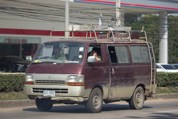 Privado Toyota Hiace velho Van Car . — Fotografia de Stock