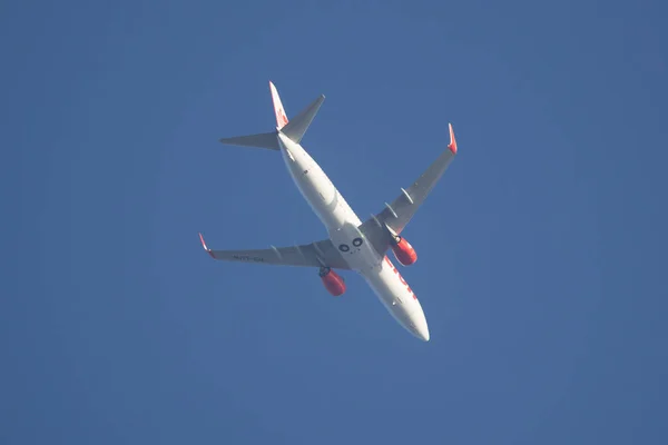 Boeing 737-800 of Thai lionair airline. — Stock Photo, Image