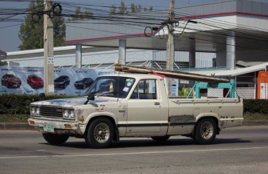 Özel eski Mazda Pick up kamyon. 