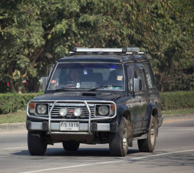 Özel Mitsubishi Pajero Suv araba.