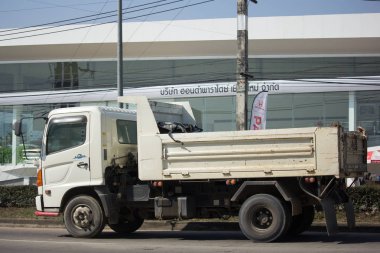 Özel Hino damperli kamyon. 