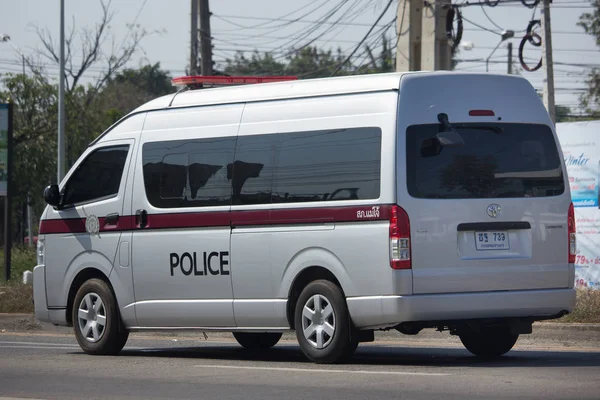 Mașina de poliție a poliției thailandeze . — Fotografie, imagine de stoc