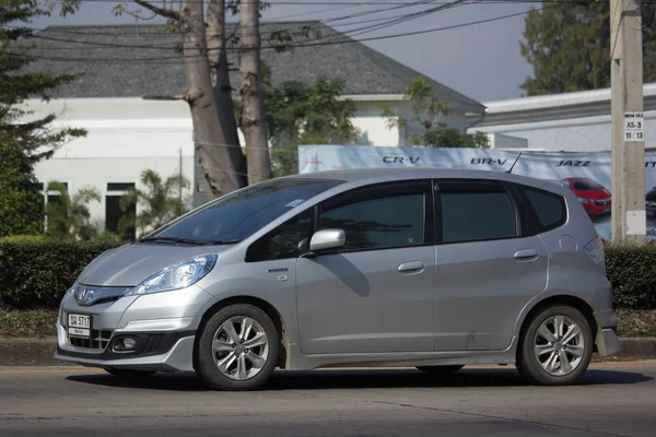 Ciudad privada Coche Honda Jazz Hatchback . — Foto de Stock