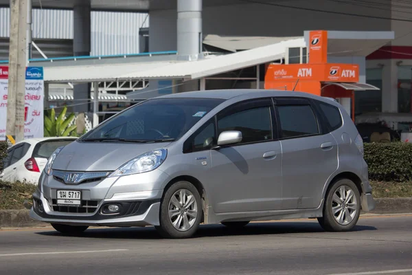 Ciudad privada Coche Honda Jazz Hatchback . — Foto de Stock