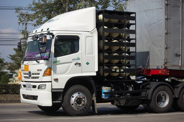 Caminhão de carga de contêiner de reboque da Santipab Company — Fotografia de Stock