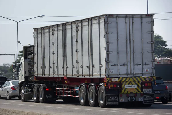 Camión de carga de contenedores de remolque de Santipab Company — Foto de Stock