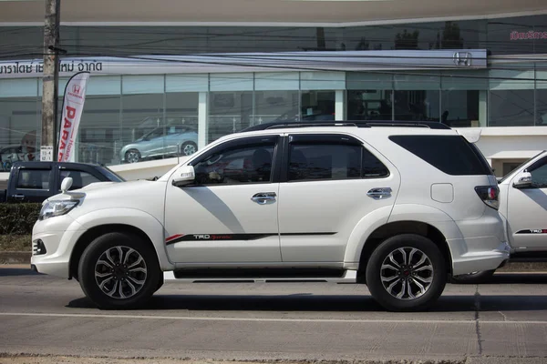 Private Toyota Fortuner Suv Car. — Stock Photo, Image
