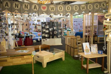 Mobilyacılar tasarım tez Merkezi Festival Chi promosyon alanında