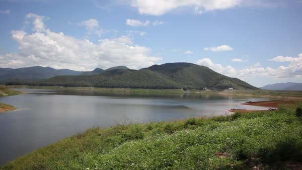 Chiangmai Thajsko Říjen 2015 Mae Ngad Dam Lokalita Asi Severně — Stock video