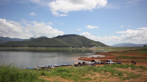 Chiangmai Thailand October 2015 Mae Ngad Dam Localização Cerca Norte — Vídeo de Stock