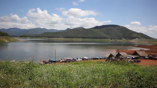 Chiangmai Thailand Oktober 2015 Mae Ngad Dam Läge Norr Chiangmai — Stockvideo
