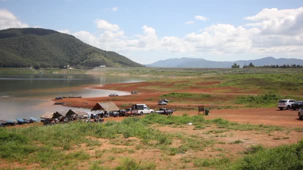 Chiangmai Thailand Oktober 2015 Mae Ngad Dam Läge Norr Chiangmai — Stockvideo