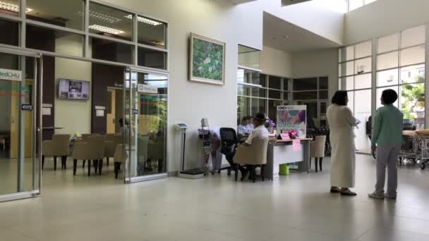 Chiang Mai Thaiföld November 2016 Geriátriai Medical Center Szolgáltatás Régi — Stock videók
