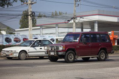 Özel Mitsubishi Pajero Suv araba.