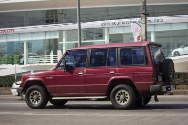Özel Mitsubishi Pajero Suv araba.
